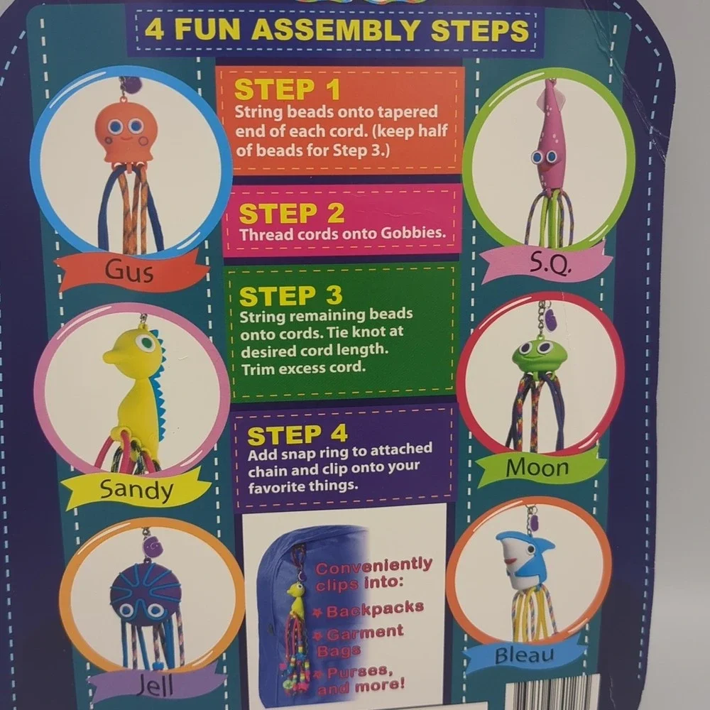 Gobbies - Little Owl  / Back Pack Clip Craft Kit